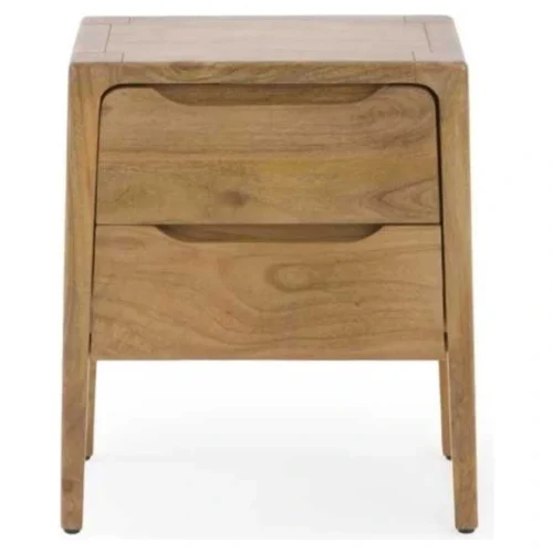 mesita de noche madera mango