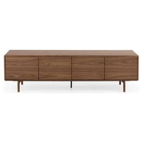mueble tv nogal 4 puertas