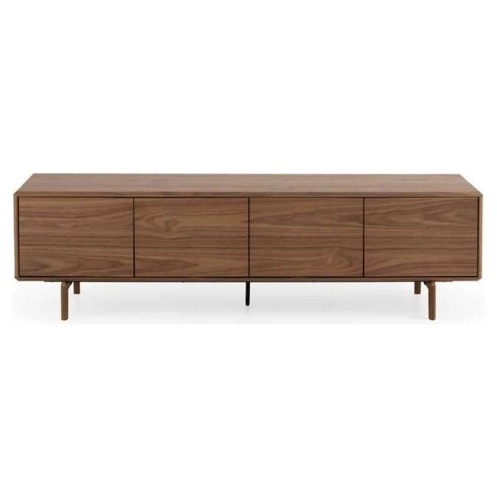 mueble tv nogal 4 puertas