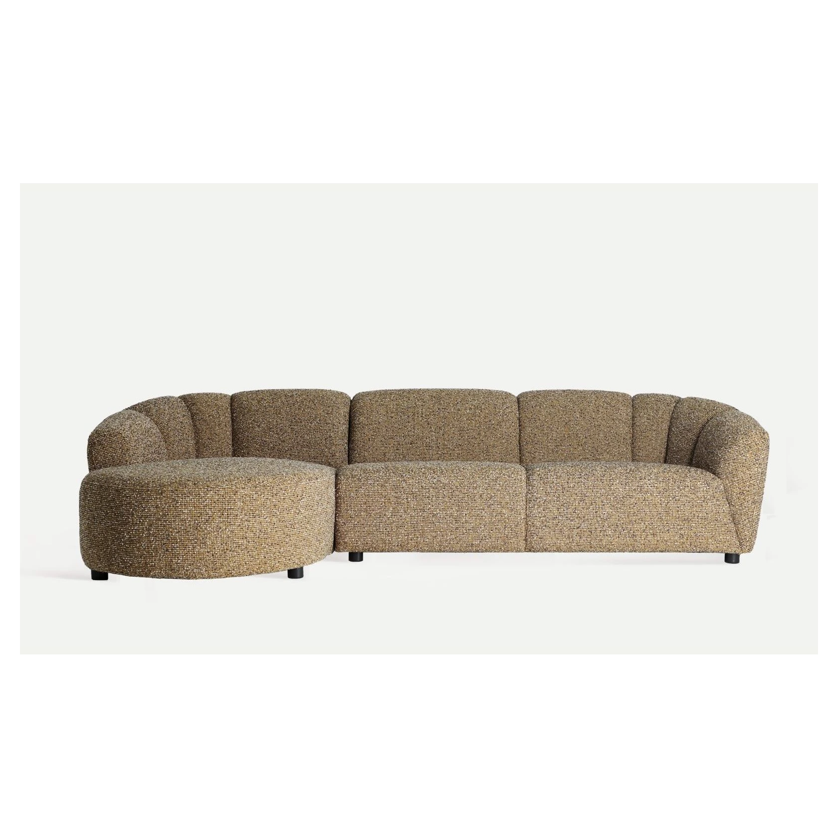 sofa modular curvo chaise longue
