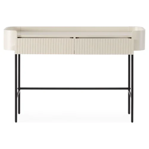 consola recibidor crema 120 cm