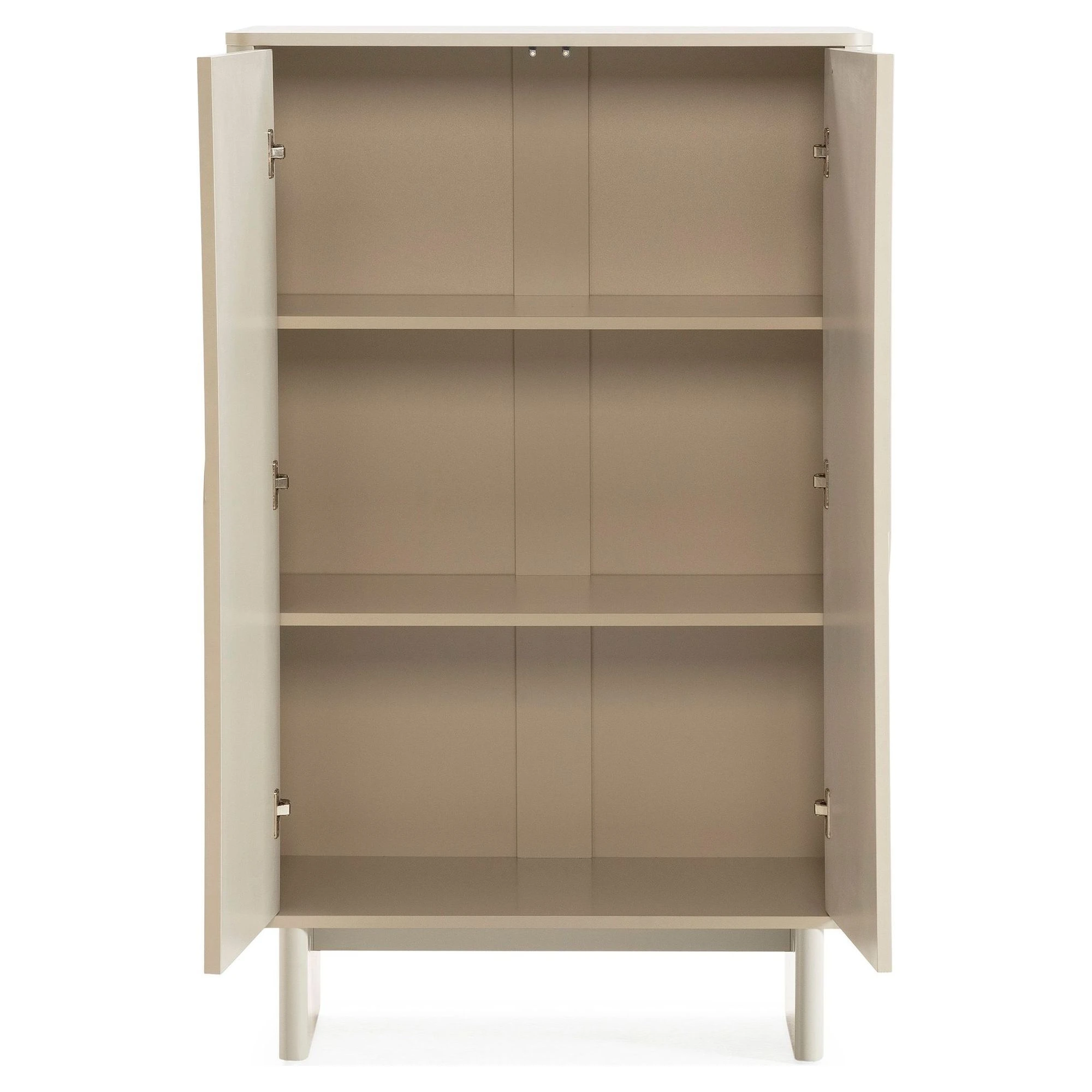 mueble auxiliar solei crema puertas