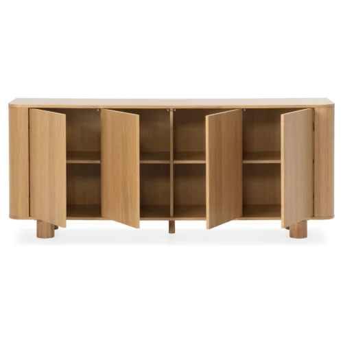aparador de roble 4 puertas