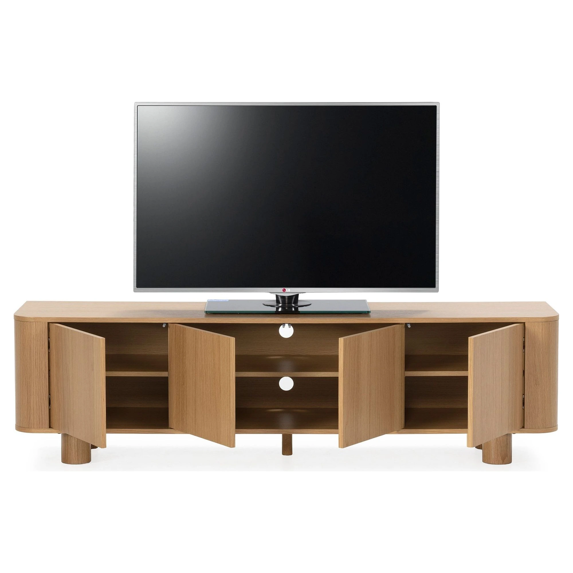 mueble tv roble padoc 180