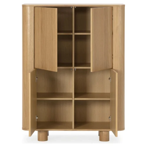 mueble auxiliar roble padoc