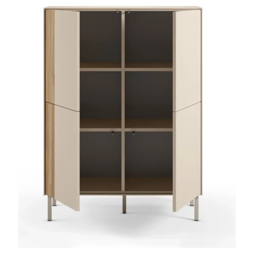 mueble auxiliar alto crema marina