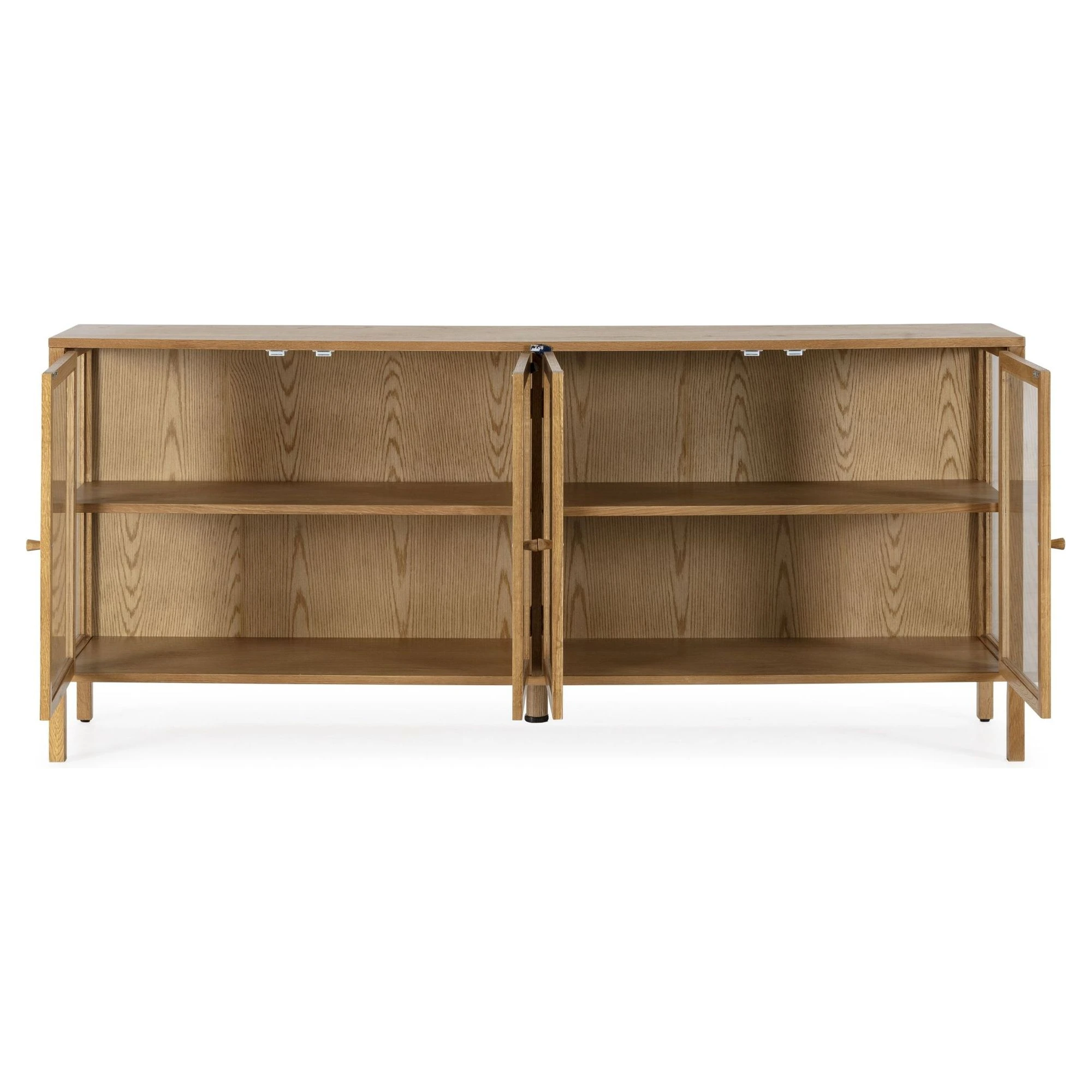 aparador roble cristal 180 cm