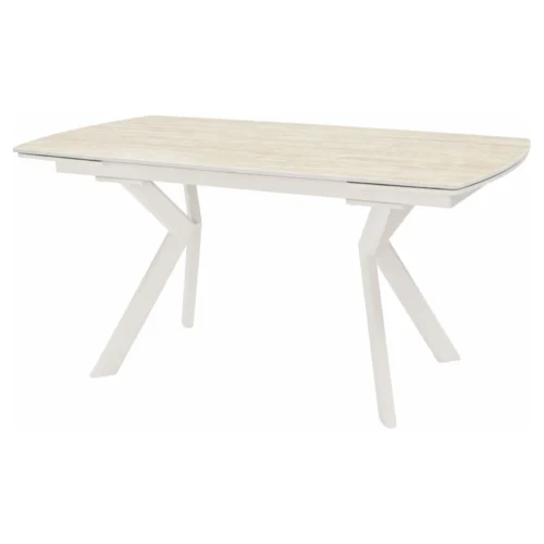 mesa de comedor extensible porcelanica