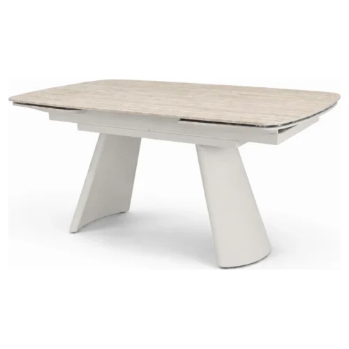 mesa comedor extensible porcelanica
