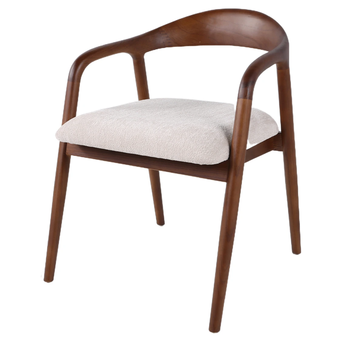 silla de madera con brazos
