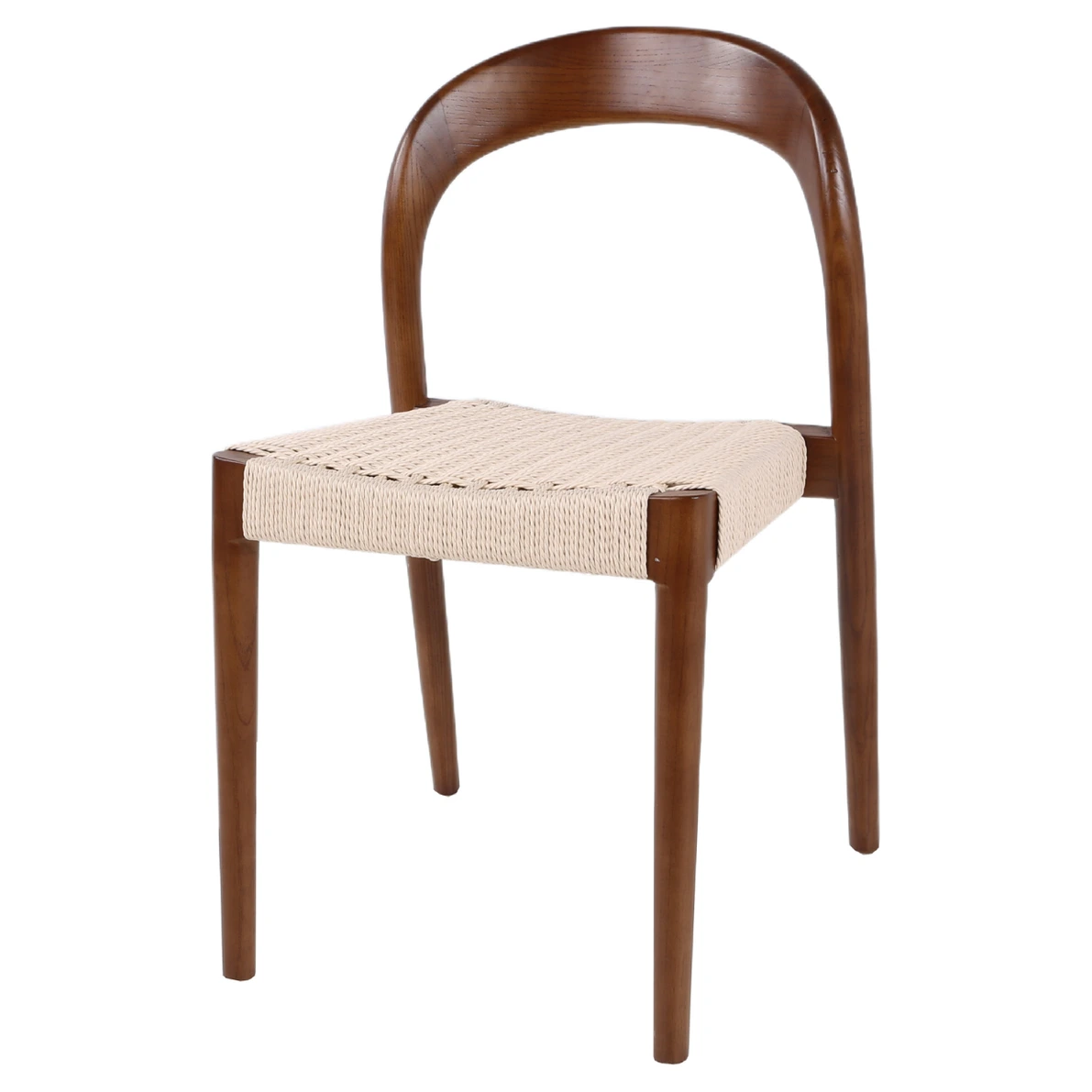 silla de madera natural