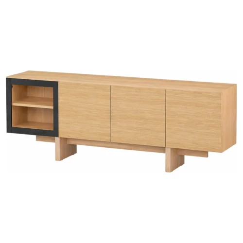 mueble tv roble natural