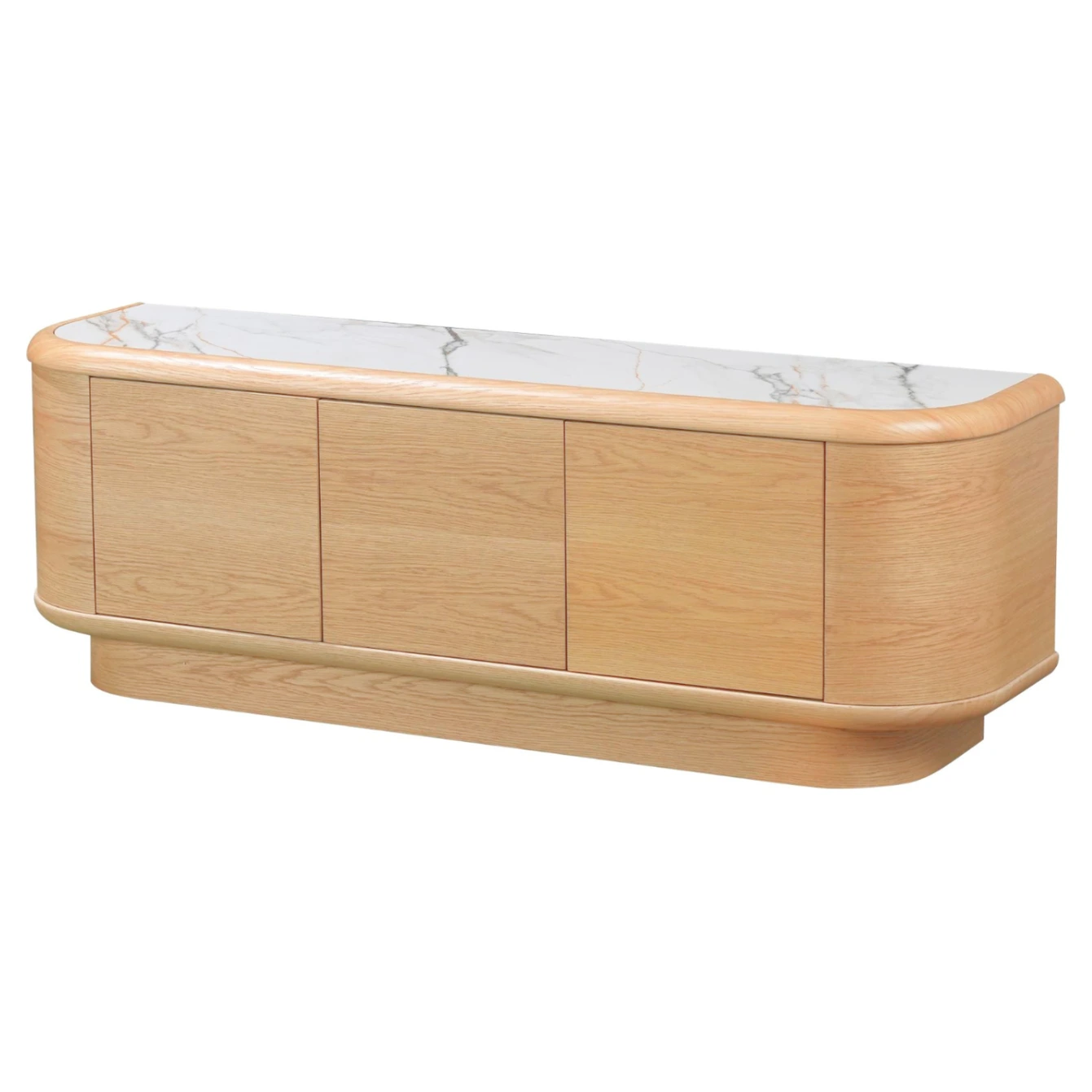 mueble tv roble natural