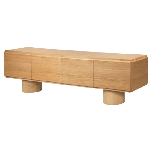mueble tv roble natural