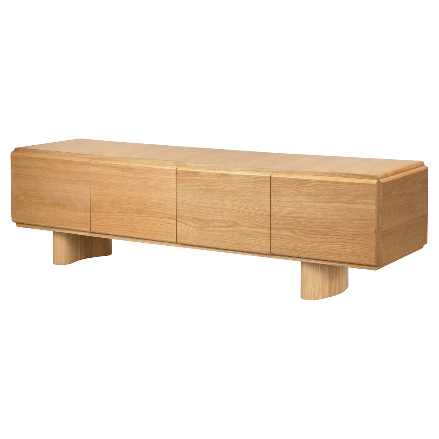 mueble de tv en roble