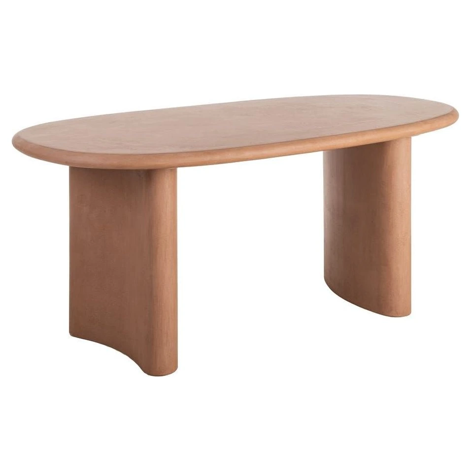 MESA COMEDOR TEJA DM-MICROCEMENTO SALÓN
