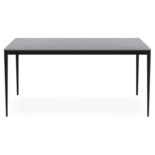 mesa comedor porcelanica gris patas