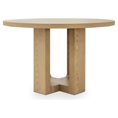 mesa redonda comedor roble maxine