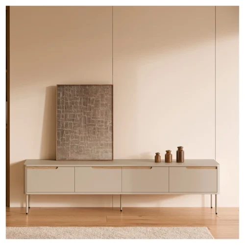 mueble tv 200cm beige bergen
