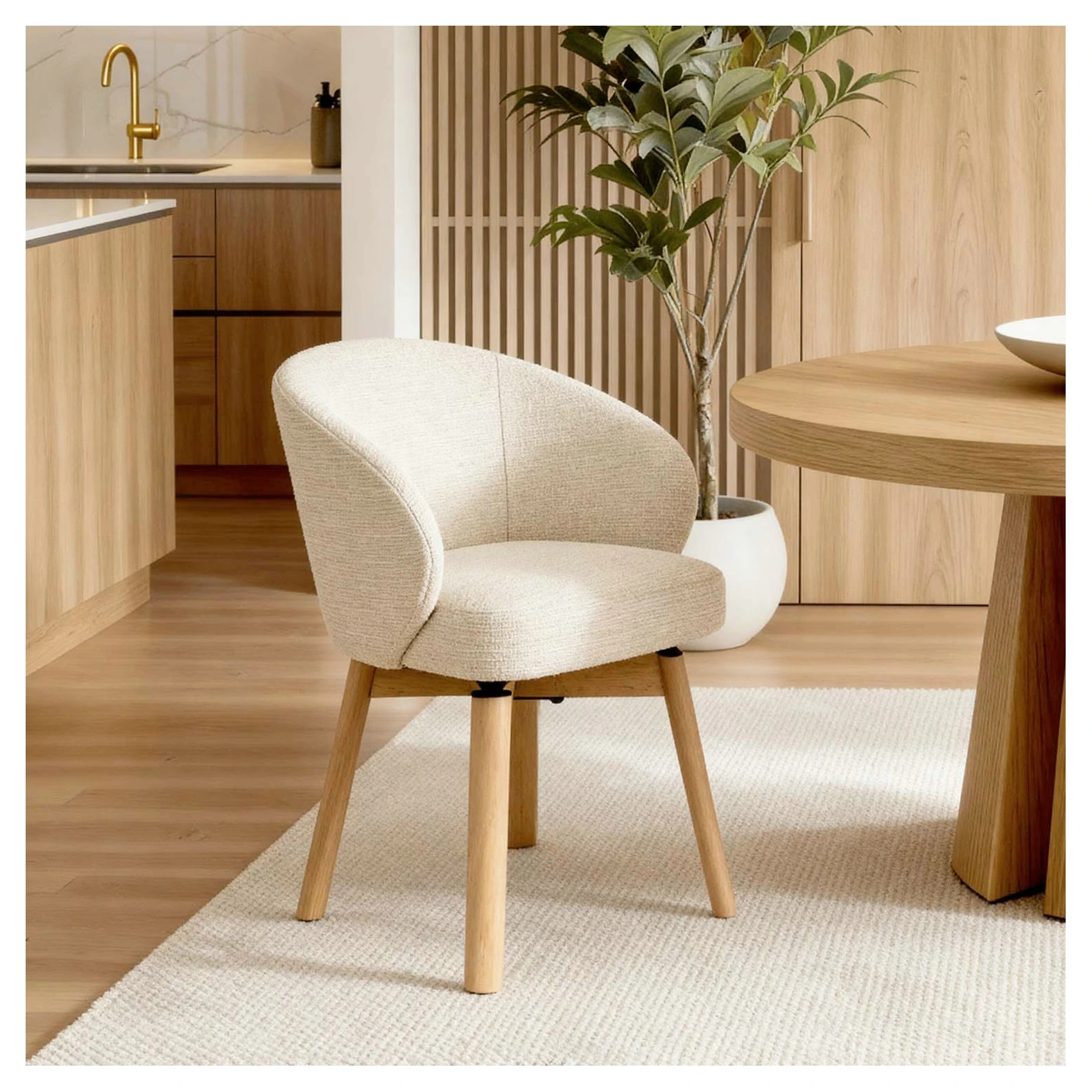 Silla VIRGINIA beige