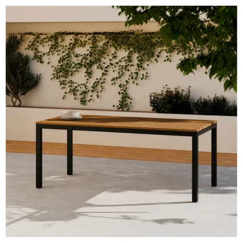 mesa exterior fija cinthia negra