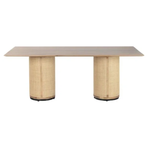 mesa comedor madera mango fibra
