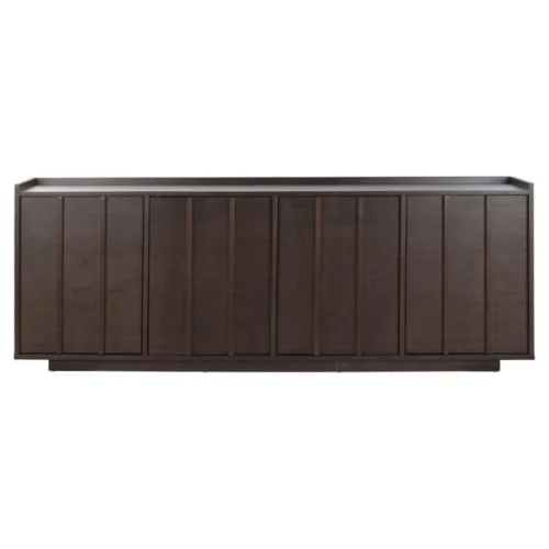 buffet mdf marron oscuro