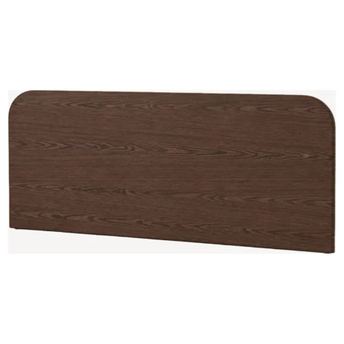 cabecero chapa de madera nogal