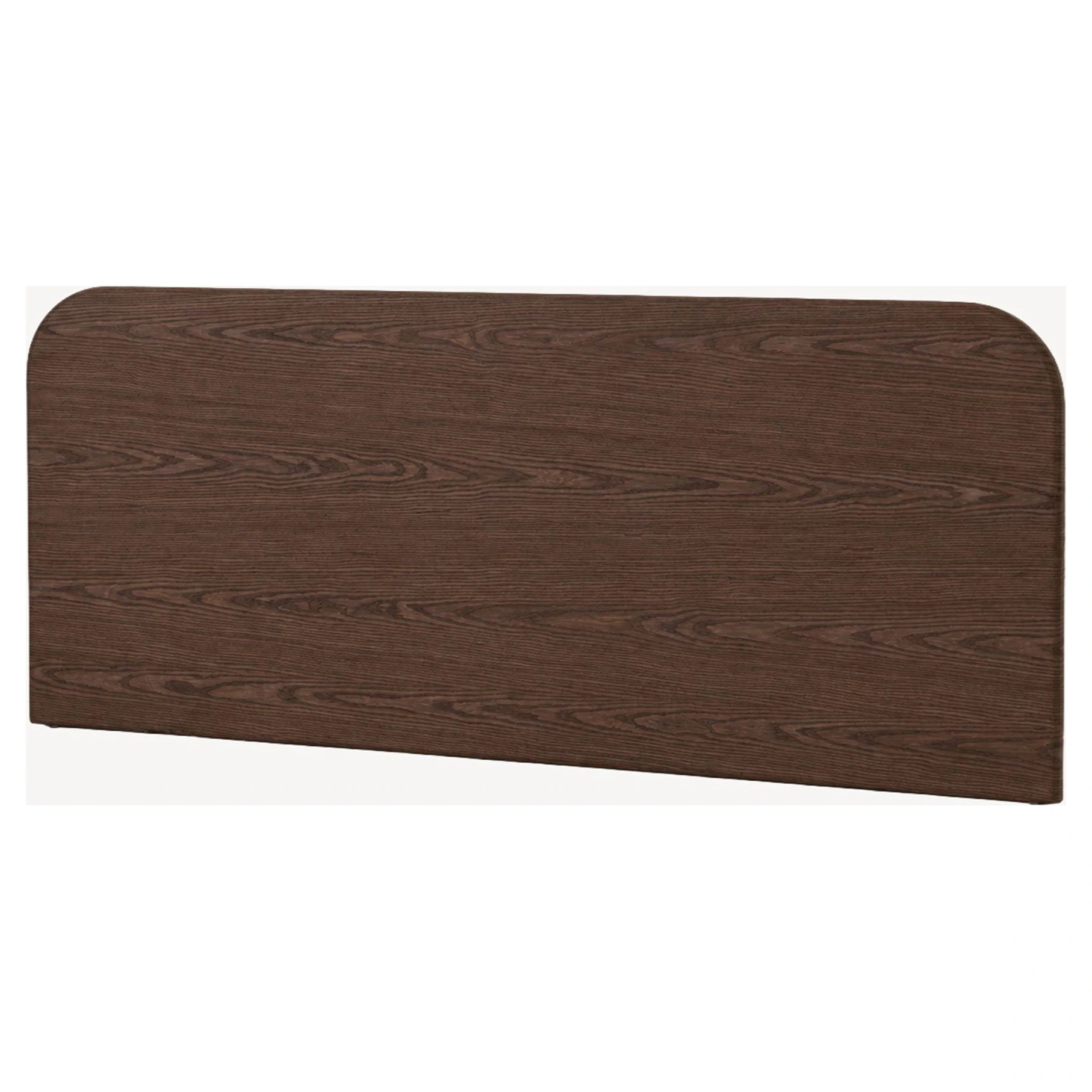 cabecero chapa de madera nogal