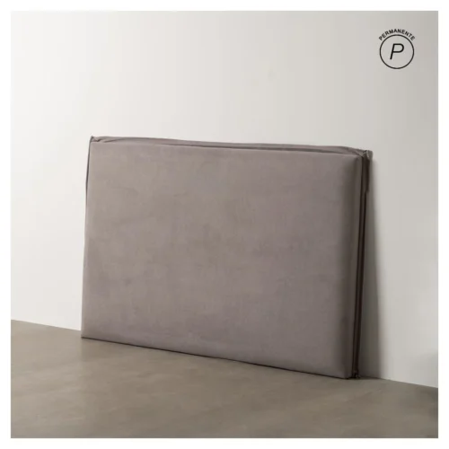 cabecero tapizado taupe 160