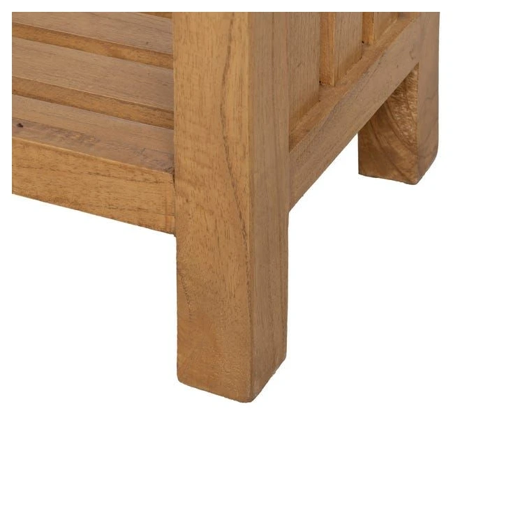 consola madera mindi natural