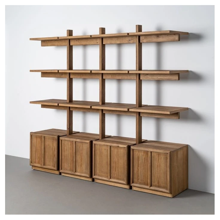 estanteria modular de madera