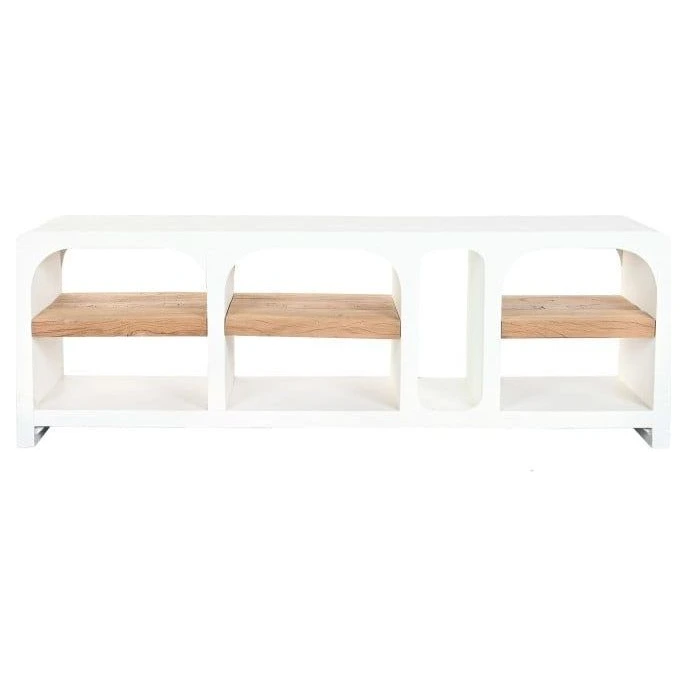 mueble tv madera reciclada mango