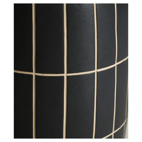 mesa auxiliar ceramica negra