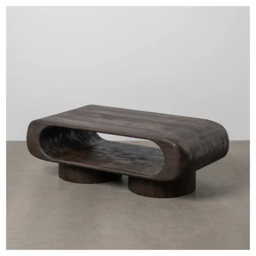 mesa de centro de madera