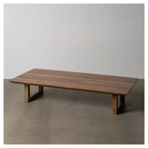 mesa centro madera acacia