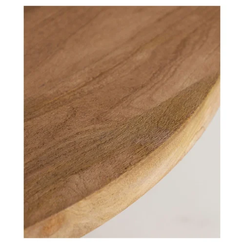 mesa de centro redonda madera