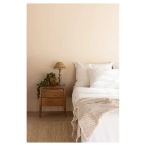 mesita de noche madera mango