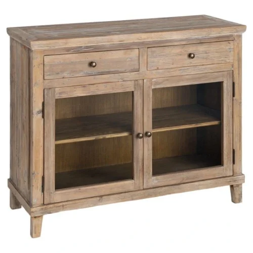 mueble recibidor de madera