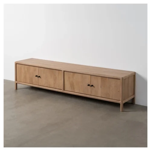 mueble tv madera mango natural
