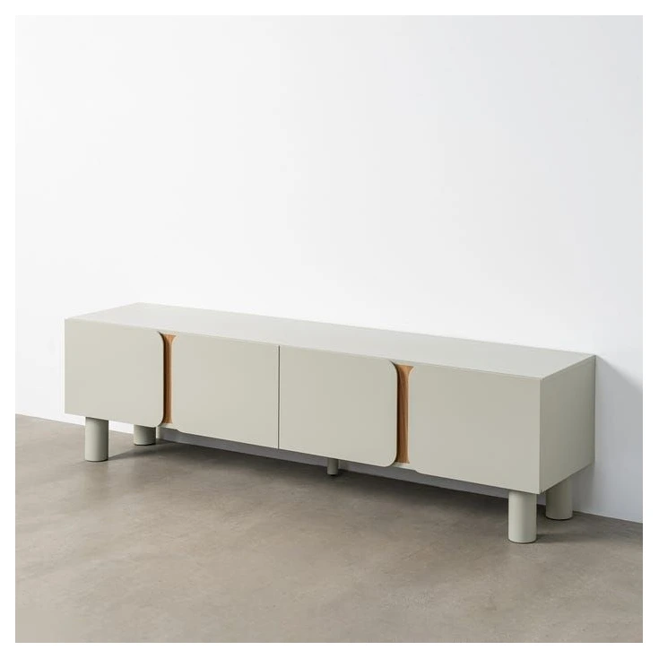 mueble tv taupe dm