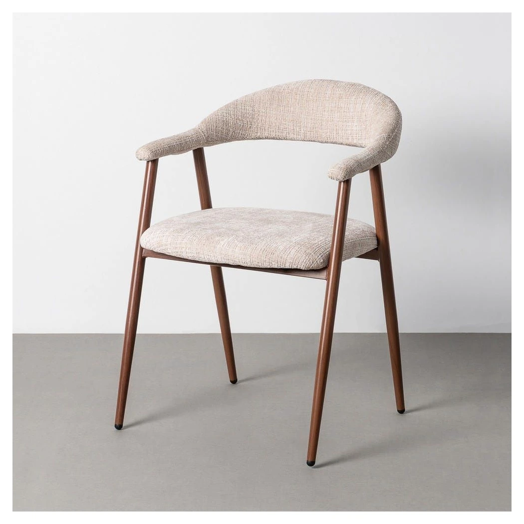 silla de comedor beige