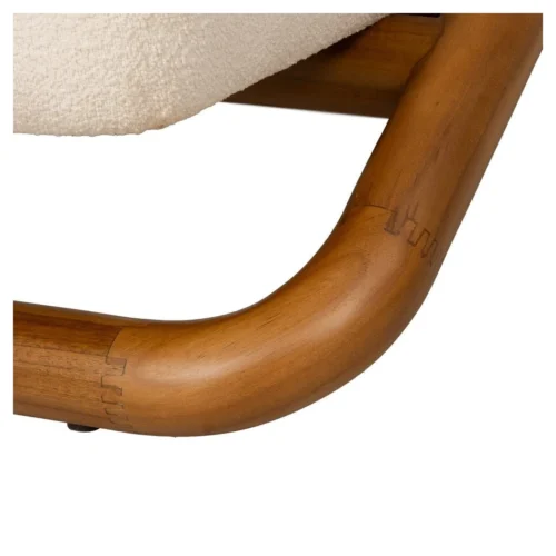 sillon tapizado boucle beige