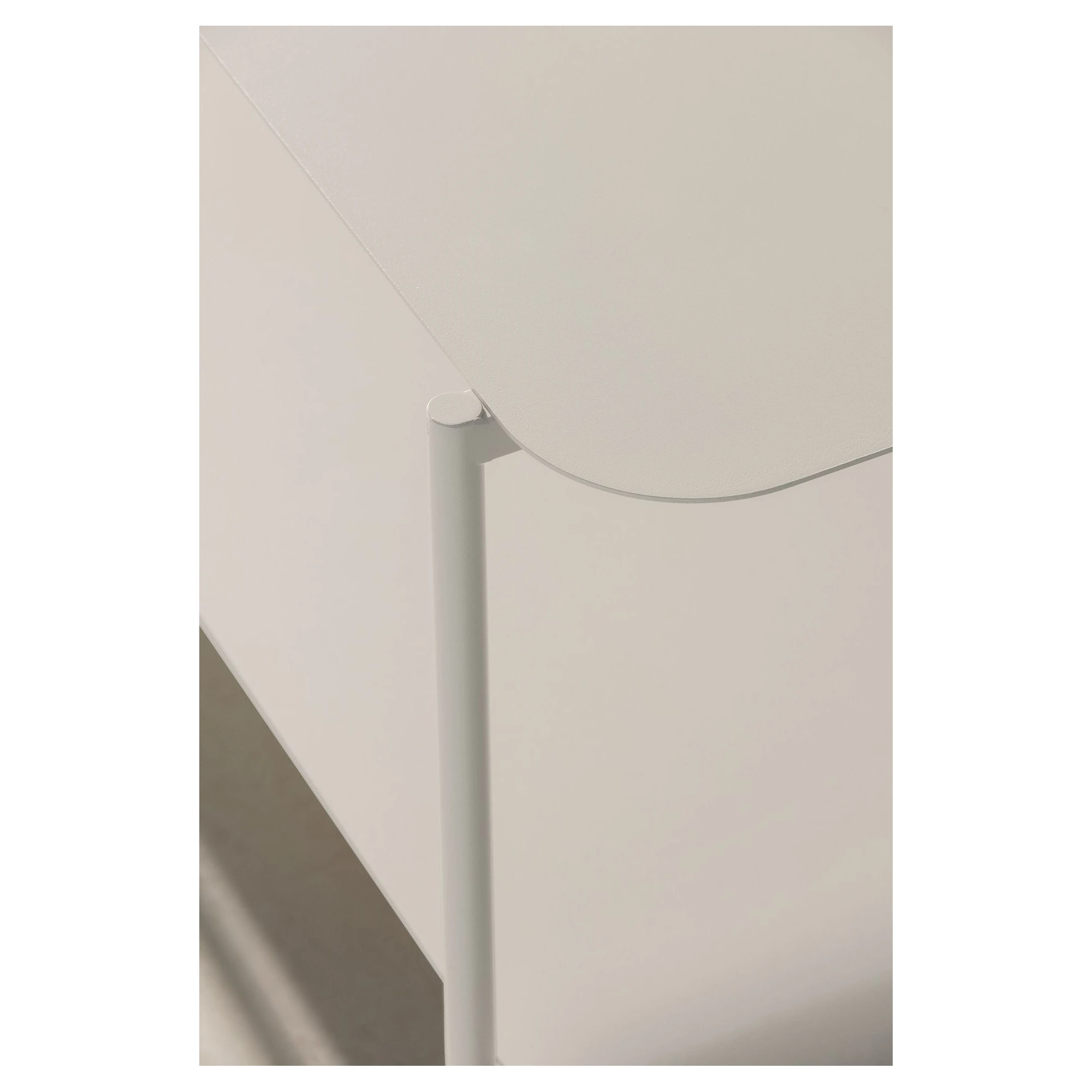 mesa centro rectangular crema