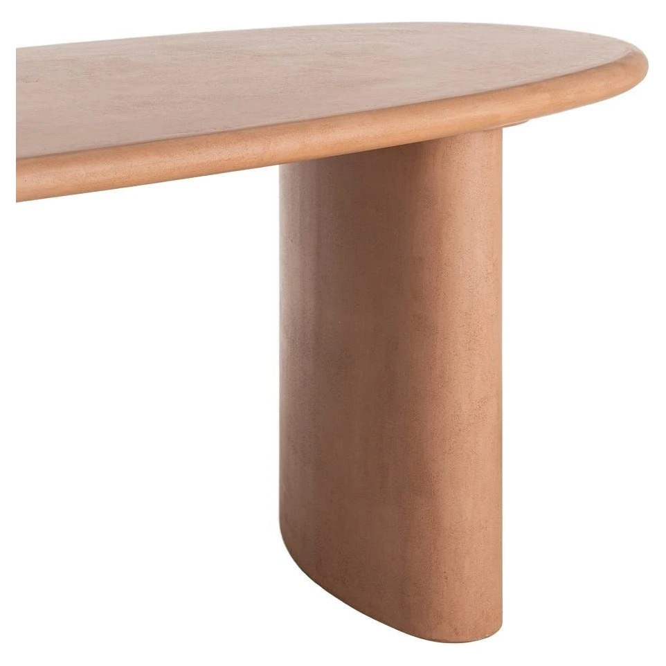MESA COMEDOR TEJA DM-MICROCEMENTO SALÓN