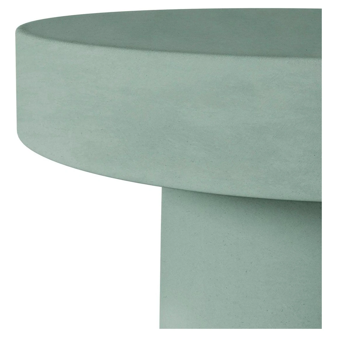 mesa auxiliar verde mirko cemento