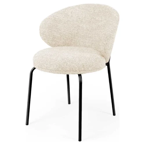 Silla LISBET beige (pata negra)