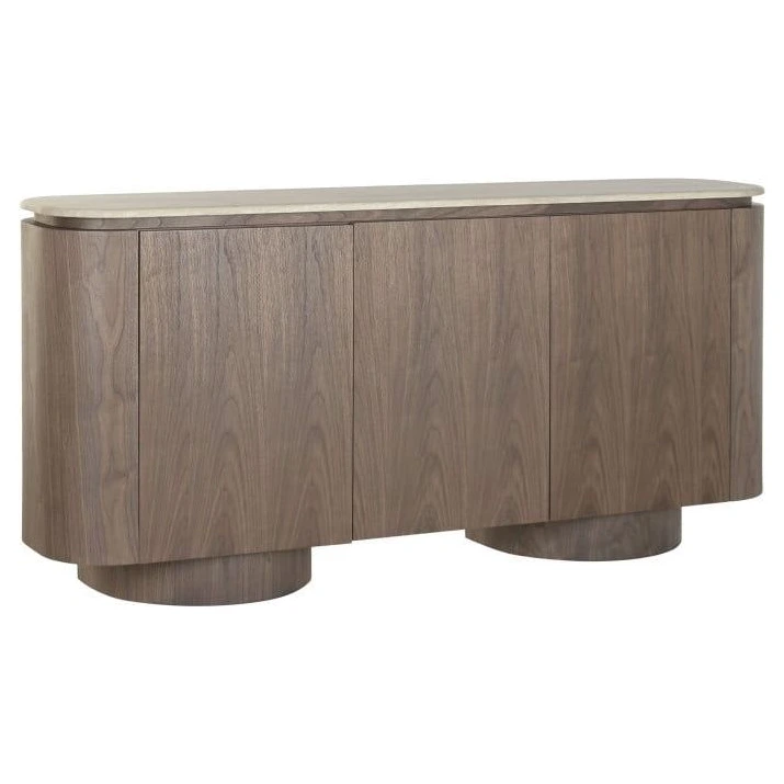 buffet mdf granito marron