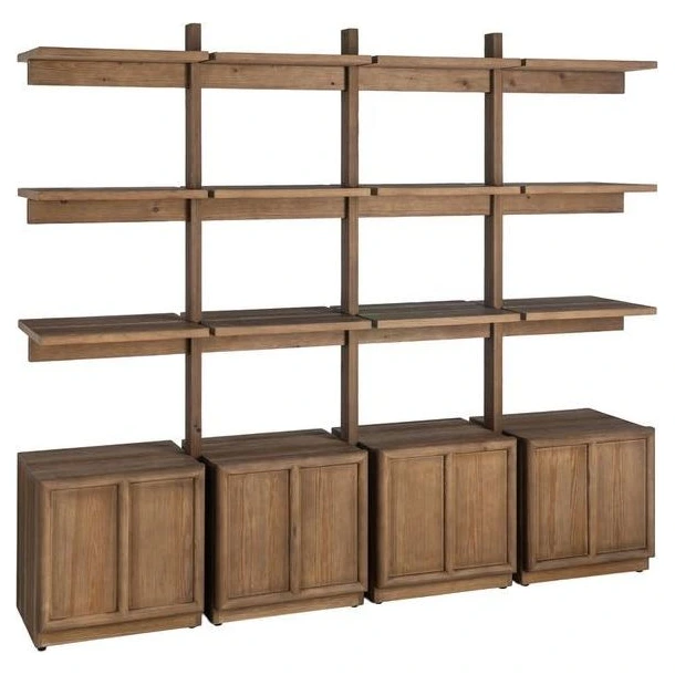 estanteria modular de madera