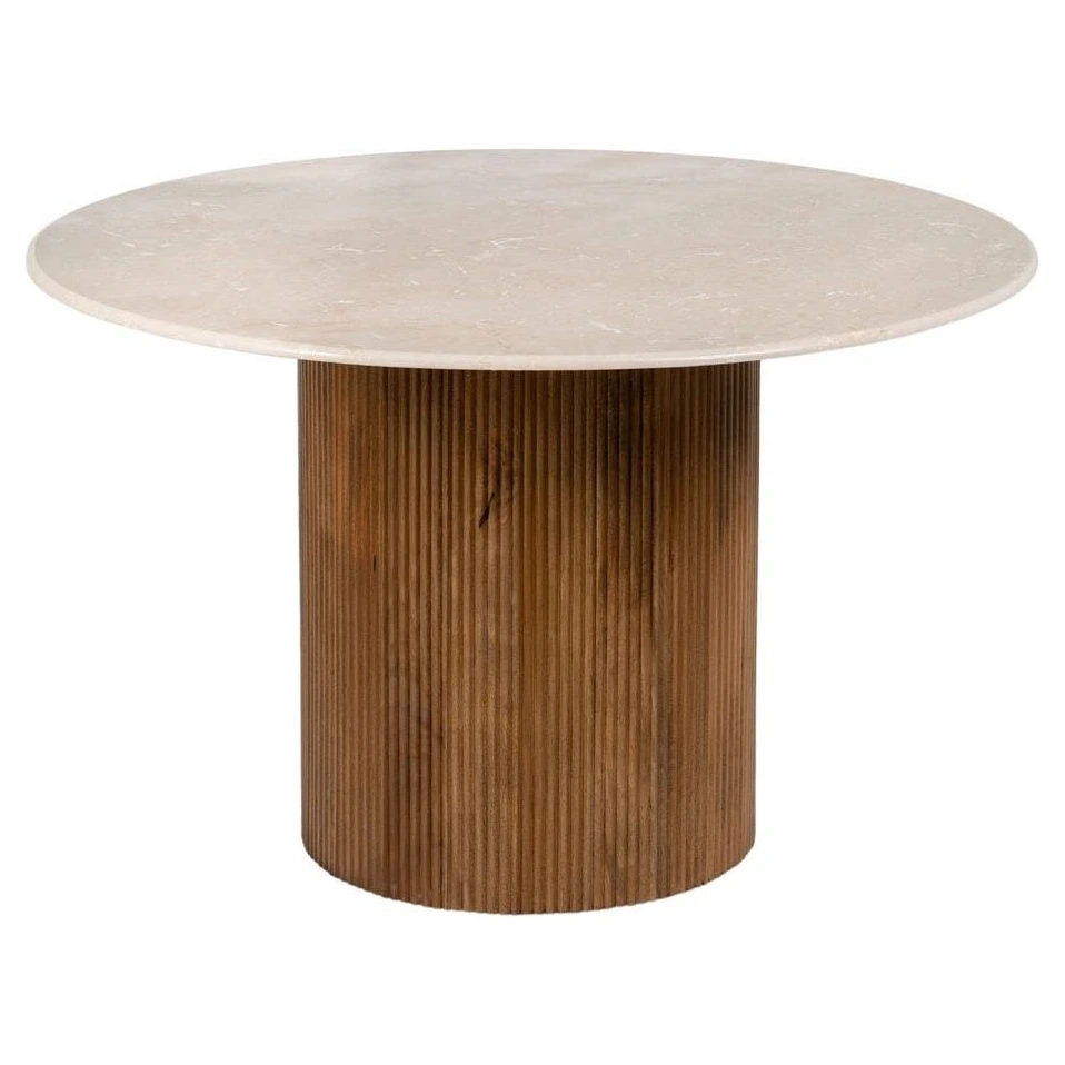 mesa comedor redonda marmol